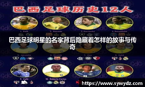巴西足球明星的名字背后隐藏着怎样的故事与传奇